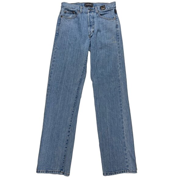 Versace Jeans Couture Slim Straight Light Wash Jeans mens size 29x31.5 - Picture 1 of 11